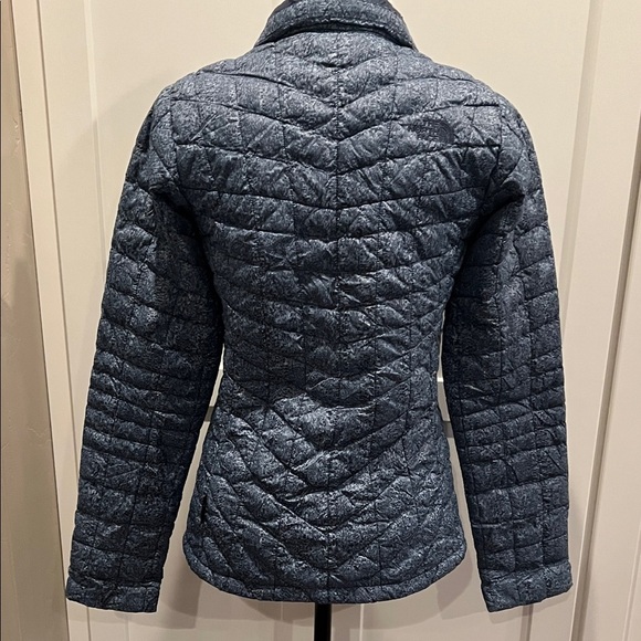 NORTH FACE Quilted Puffer Jacket - Dark Blue Size XS - Picture 6 of 8